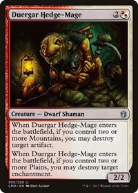 Duergar Hedge-Mage, Commander Anthology
