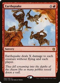 Earthquake, Commander Anthology