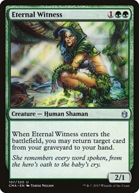 Eternal Witness, Commander Anthology