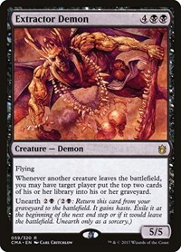 Extractor Demon, Commander Anthology