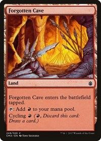 Forgotten Cave, Commander Anthology