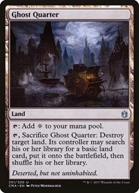 Ghost Quarter, Commander Anthology