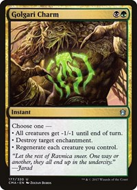 Golgari Charm, Commander Anthology