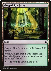 Golgari Rot Farm, Commander Anthology