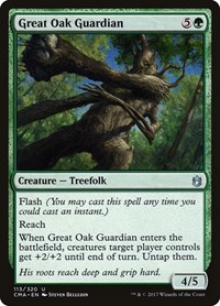 Great Oak Guardian, Commander Anthology
