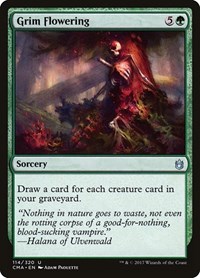 Grim Flowering, Commander Anthology
