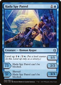 Hada Spy Patrol, Commander Anthology
