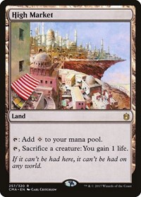 High Market, Commander Anthology