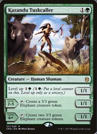 Kazandu Tuskcaller, Commander Anthology