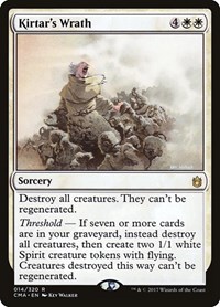 Kirtar's Wrath, Commander Anthology