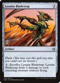 Leonin Bladetrap, Commander Anthology