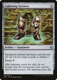 Lightning Greaves, Commander Anthology