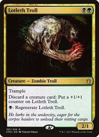 Lotleth Troll, Commander Anthology