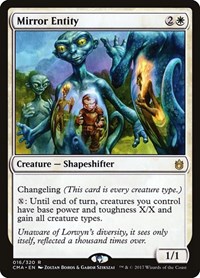 Mirror Entity, Commander Anthology