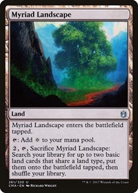 Myriad Landscape, Commander Anthology