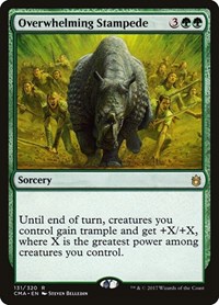 Overwhelming Stampede, Commander Anthology