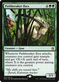 Pathbreaker Ibex, Commander Anthology