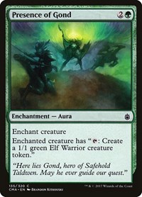 Presence of Gond, Commander Anthology