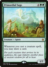Primordial Sage, Commander Anthology