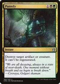 Putrefy, Commander Anthology