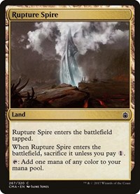 Rupture Spire, Commander Anthology