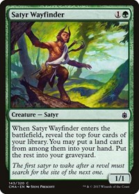 Satyr Wayfinder, Commander Anthology