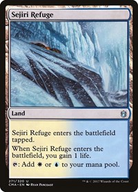 Sejiri Refuge, Commander Anthology