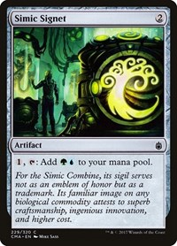Simic Signet, Commander Anthology