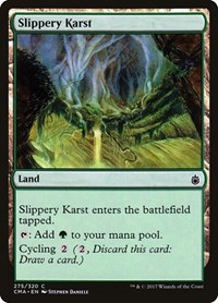 Slippery Karst, Commander Anthology