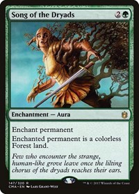 Song of the Dryads, Commander Anthology