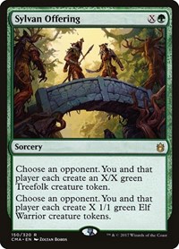 Sylvan Offering, Commander Anthology