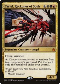 Tariel, Reckoner of Souls, Commander Anthology