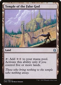 Temple of the False God, Commander Anthology