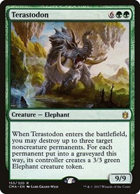 Terastodon, Commander Anthology