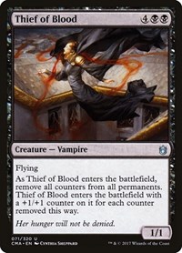Thief of Blood, Commander Anthology
