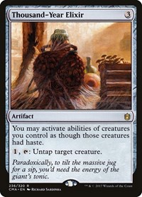 Thousand-Year Elixir, Commander Anthology