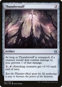 Thunderstaff, Commander Anthology
