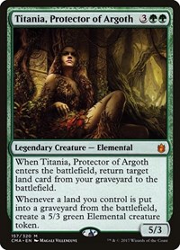 Titania, Protector of Argoth, Commander Anthology