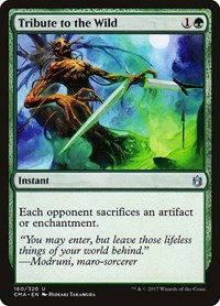 Tribute to the Wild, Commander Anthology