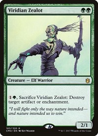 Viridian Zealot, Commander Anthology