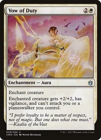 Vow of Duty, Commander Anthology