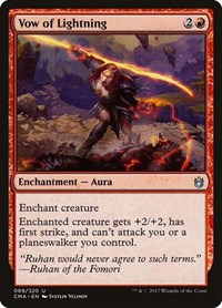 Vow of Lightning, Commander Anthology
