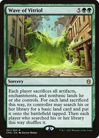 Wave of Vitriol, Commander Anthology