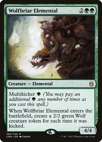 Wolfbriar Elemental, Commander Anthology