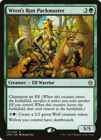 Wren's Run Packmaster, Commander Anthology