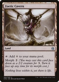 Zoetic Cavern, Commander Anthology