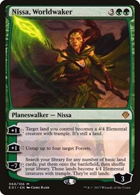 Nissa, Worldwaker, Archenemy: Nicol Bolas