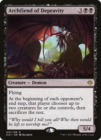 Archfiend of Depravity, Archenemy: Nicol Bolas