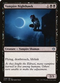 Vampire Nighthawk, Archenemy: Nicol Bolas
