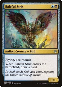 Baleful Strix, Archenemy: Nicol Bolas